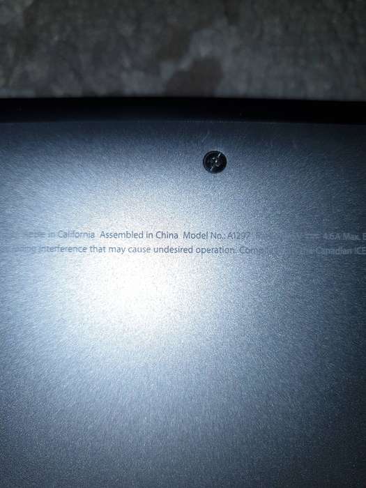 Macbook Pro 17 inch A1297