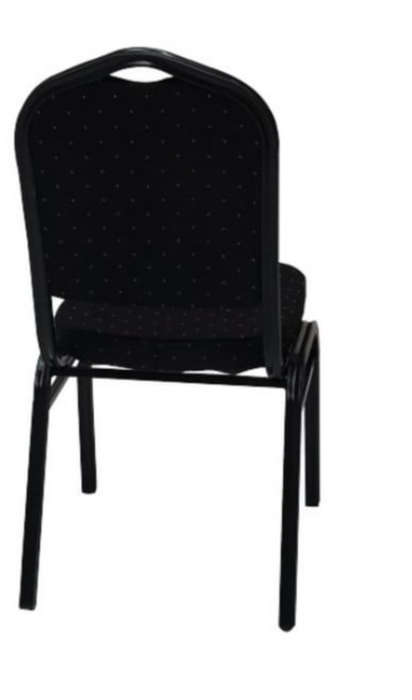 Conference Chair with Metal Frame - Black