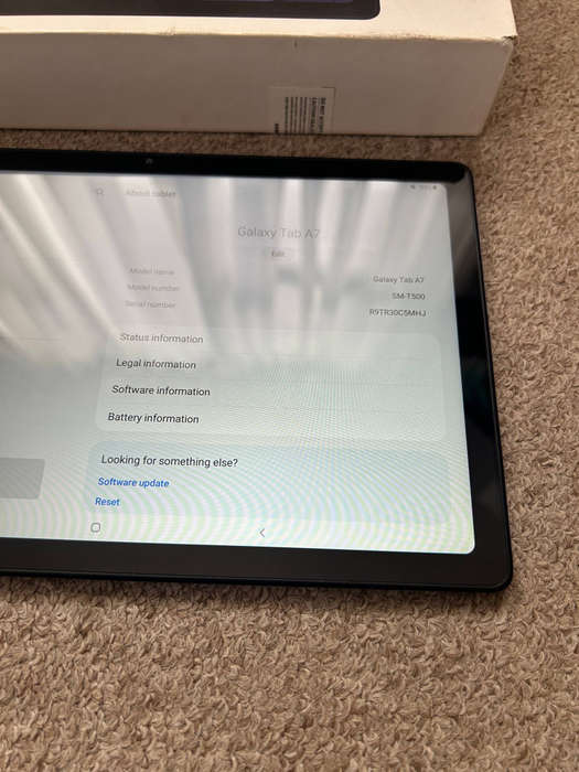 Samsung Galaxy Tab A7 10.4inch 32GB WiFi excellent condition with box