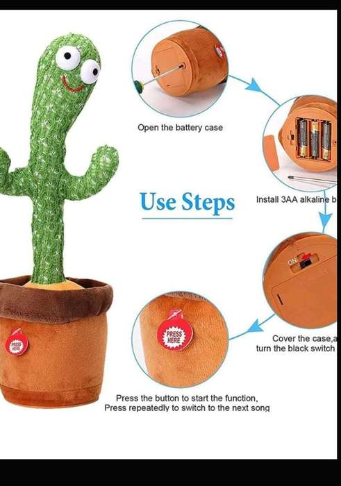 Dancing Cactus with USB