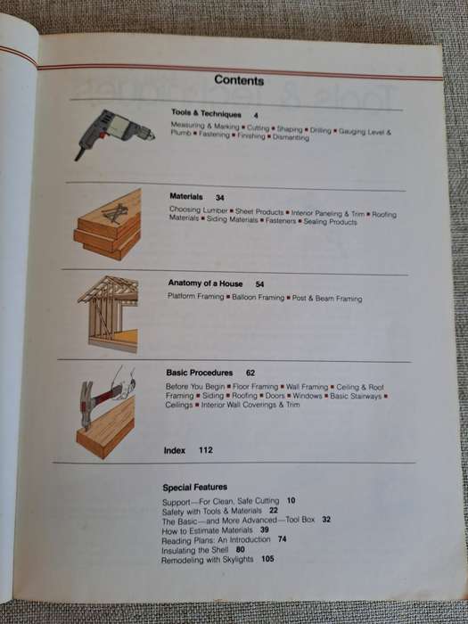 Basic Carpentry Illustrated - A Sunset Book