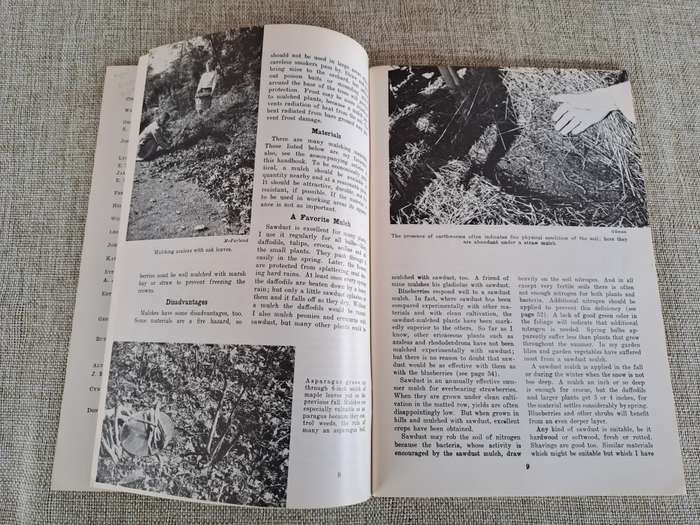 Handbook on Mulches