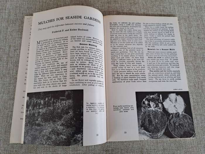 Handbook on Mulches