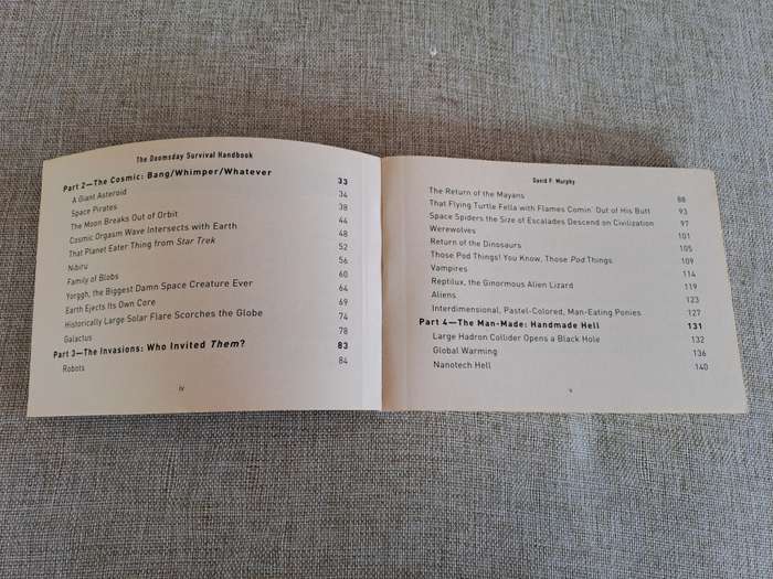 The Doomsday Survival Handbook: A Bucket List for Every Conceivable Apocalypse