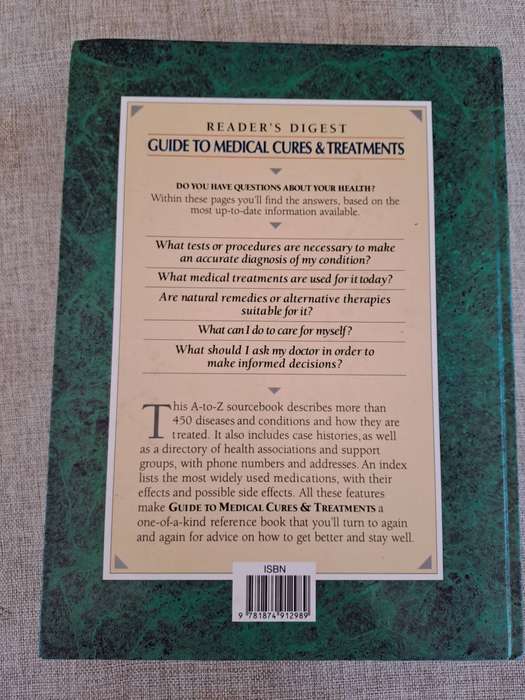 Guide to Medical Cures & Treatments  Readers Digest