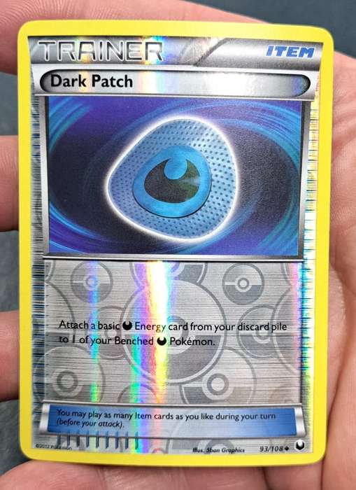 Pokemon Trading Cards - Dark Patch - 93/108 - Reverse Holo - Dark Explorers - NM