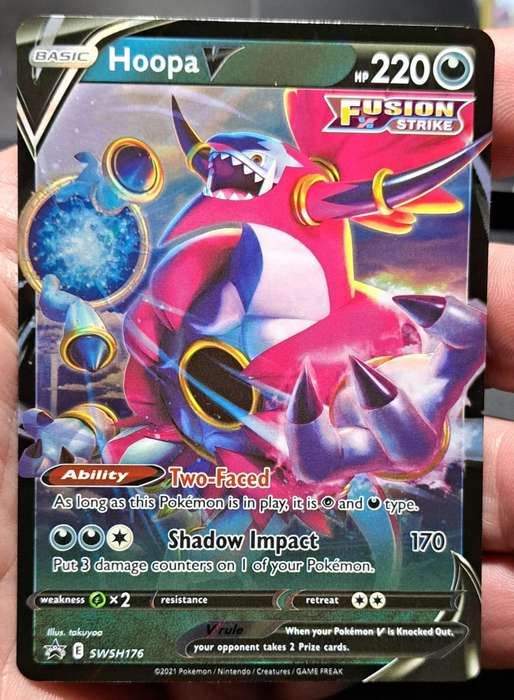 Pokemon Trading Cards - Hoopa V - SWSH176 - Promo Pokemon Sword & Shield Promos - NM