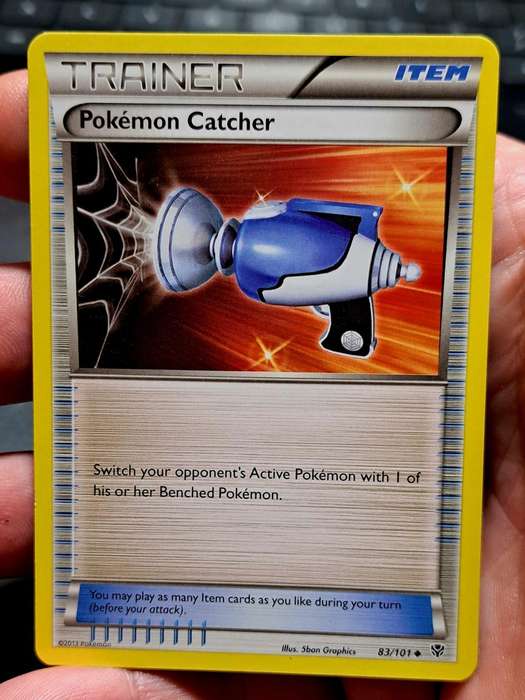 Pokemon Trading Cards - Pokemon Catcher - 83/101 - Uncommon Black & White 10: Plasma Blast - NM