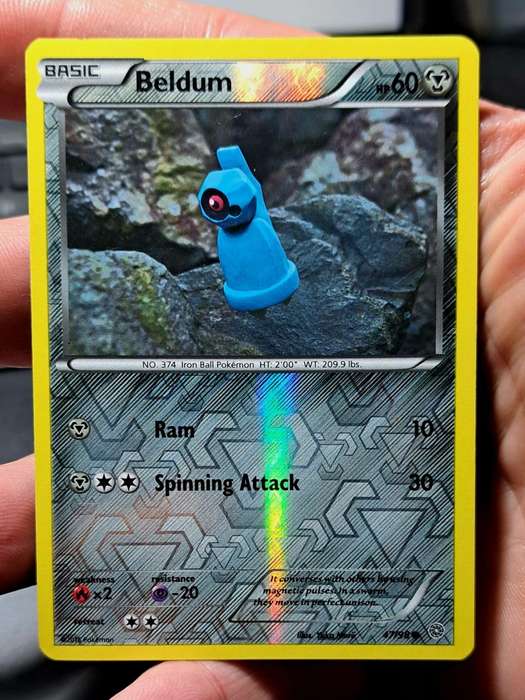 Pokemon Trading Cards - Beldum - 47/98 - Reverse Holo XY: Ancient Origins - NM