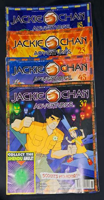 Vintage Jackie Chan Adventures  22 books good condition view all photos .