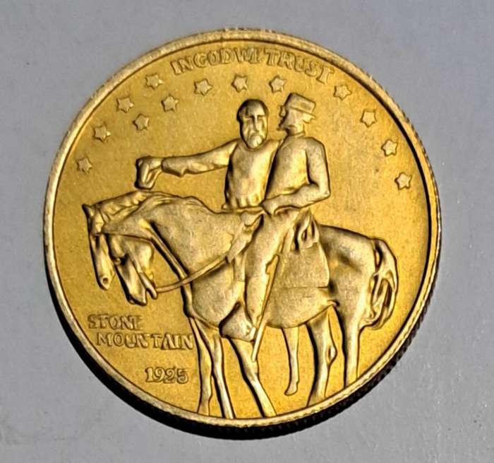 1925 Stone Mountain Commemorative Coin New  30,5mm  coin2