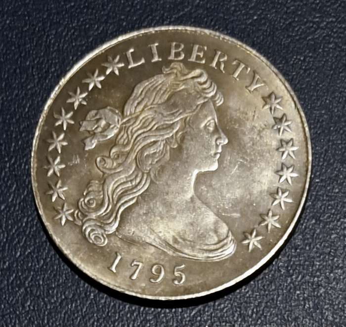 1795 United States Liberty One Dollar Commemorative Coin 40mm New