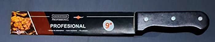 Big Knife with wooden Handel  35,5cm   Blade 23cm  New