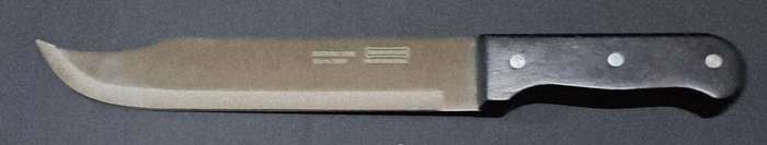 Big Knife with wooden Handel  35,5cm   Blade 23cm  New