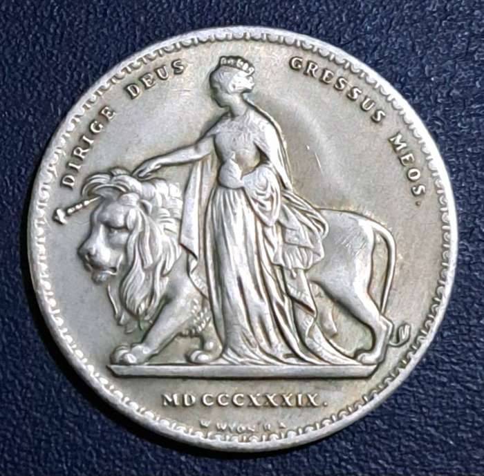 Victoria Yuna The Lion 5 Sowerin 1839 Commemorative Coin