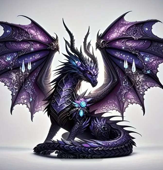 15,24cm Dark Dragon Vinyl Decal Sticker " Waterproof "
