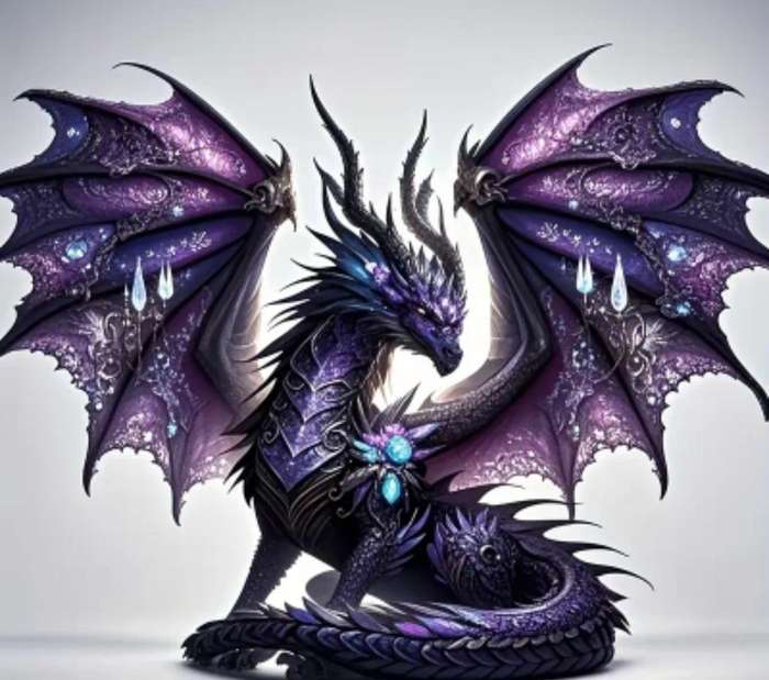 15,24cm Dark Dragon Vinyl Decal Sticker " Waterproof "