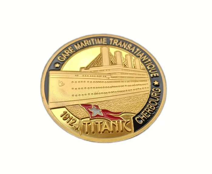 Titanic White Star Line, The world 8 Largest Liner. 3 Coins New in Capsule.