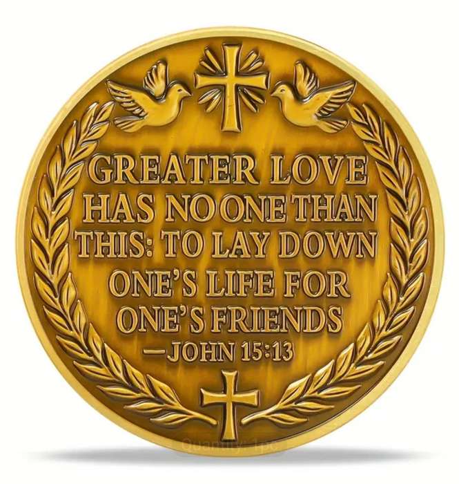 "SACRED HEART" Special Religious Commemorative Coin  " New in Capsule " A must have "