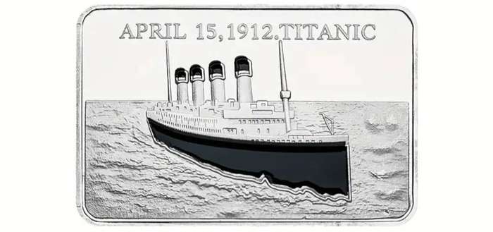 Tragedy of The Titanic April 15, 1912 In Memory of Titanic Victims Commemorative Coin New in Capsule