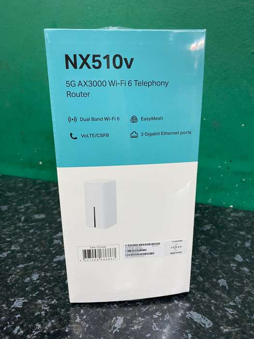 TP-Link NX510V 5G AX3000 Wi-Fi 6 Telephony Router