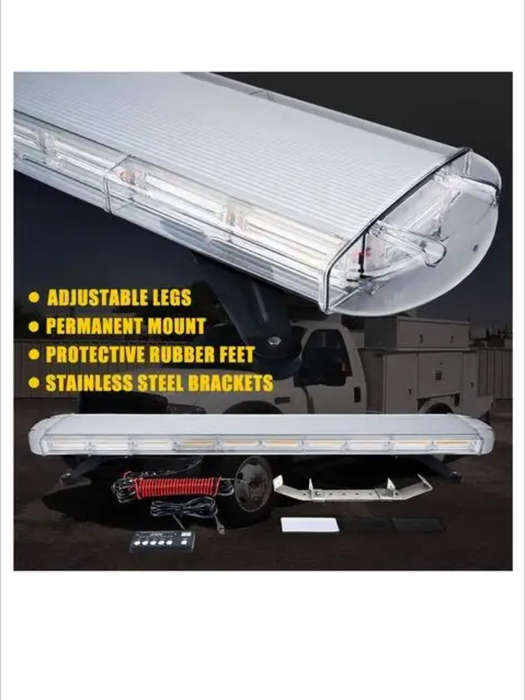 70cm White Light Vehicle Roof Top Warning Strobe Flash Light
