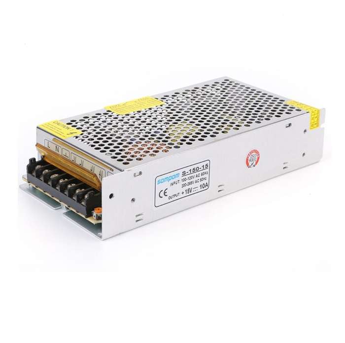 12V 15A Power Supply Switch- Silver