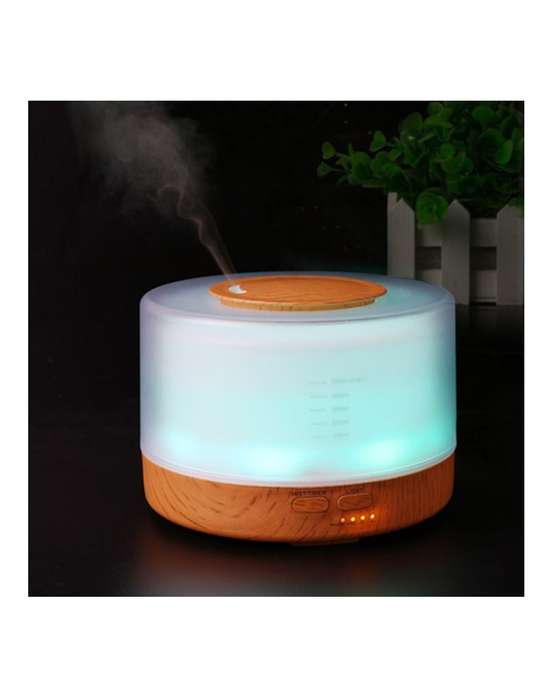 500ml Humidifier Aromatherapy Essential Oil Diffuser With 7 Color Changing