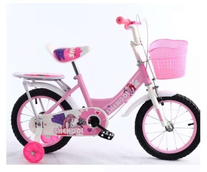 4 Wheels Nice Design Princess Children Bicycle