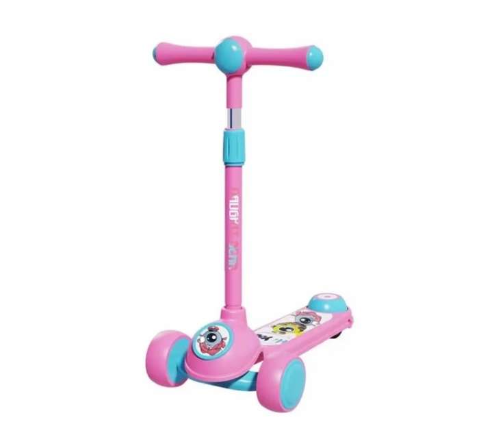 kids Pedal Scooter With Music and Light