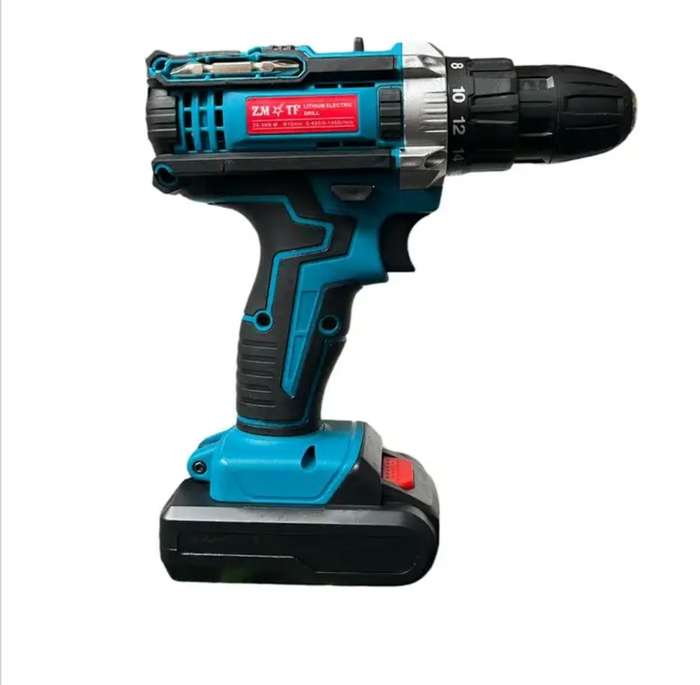 21V Electric Household Drill CORDLESS - Blue