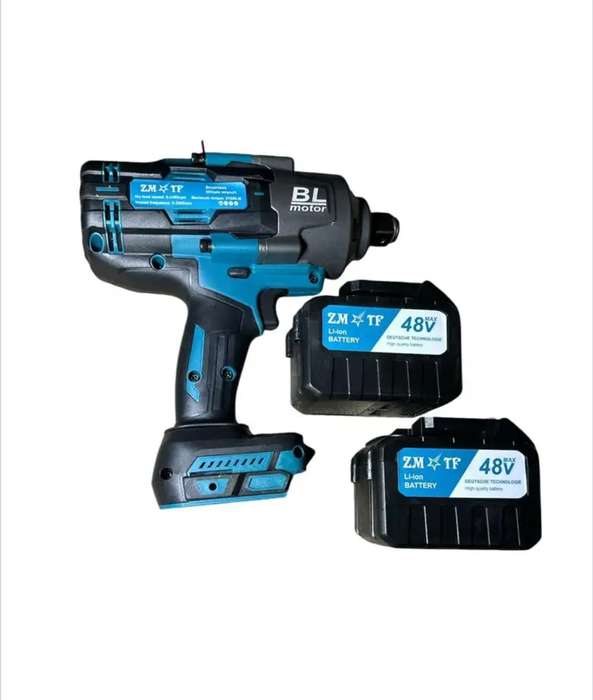 48V 3/4 Inch BRUSHLESS Impact Wrench for Busses and Trucks - Cordless