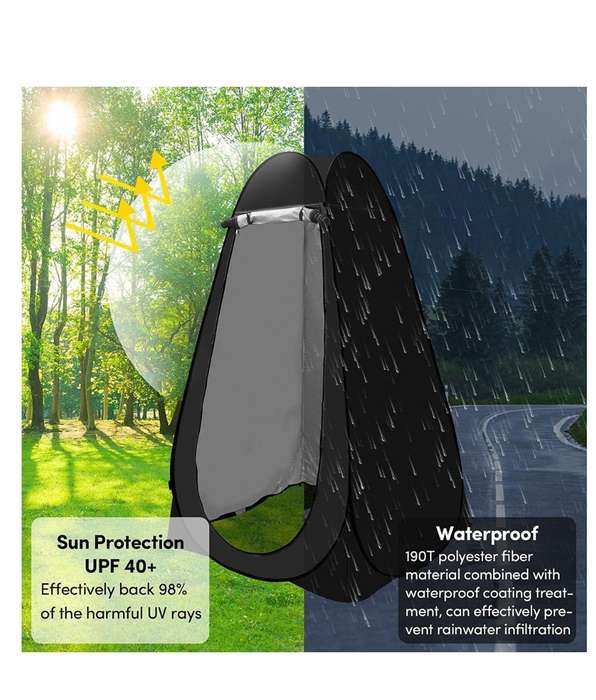 Outdoor Camping Automatic Shower Changing Tent Mobile