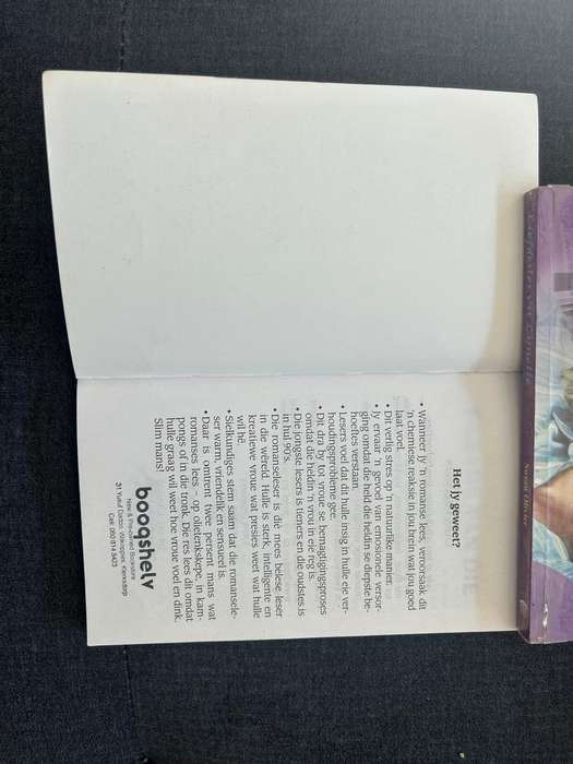 Romanza 4 verskillende boeke