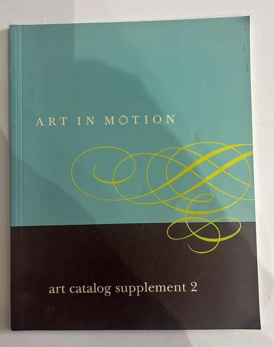 Art in Motion art catalog plus two art catalog supplements