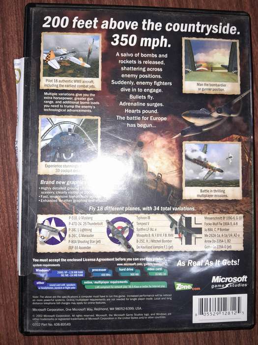 Microsoft Combat Flight Simulator 3: Battle for Europe