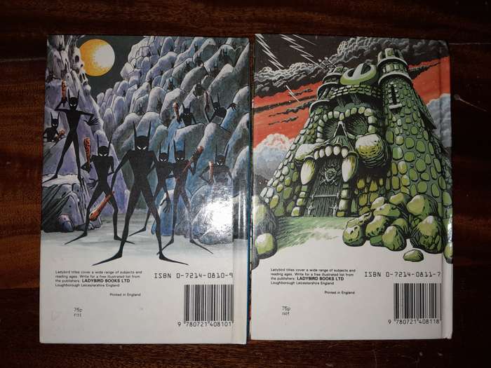 He-Man Masters of the Universe Book Bundle (A Trap for He Man & Castle Grayskull Under Attack!)