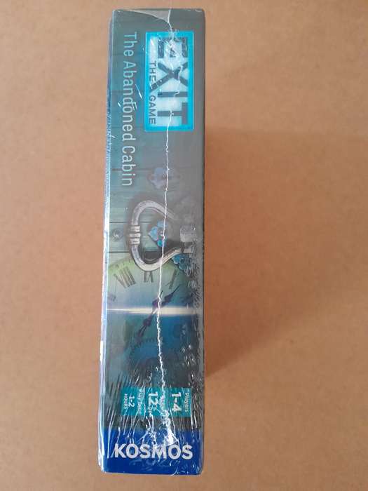 Exit: The Game - The Abandoned Cabin (New & Sealed) The Escape Room Game for Home