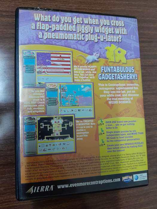 The Incredible Machine Even More Contraptions (Sierra PC CD Game)