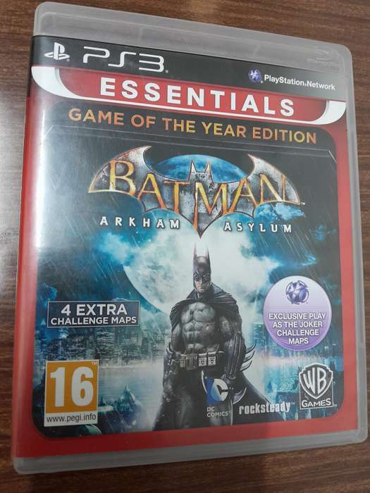 Batman Arkham Asylum: Game of the Year Edition - Essentials (PS3 Game)