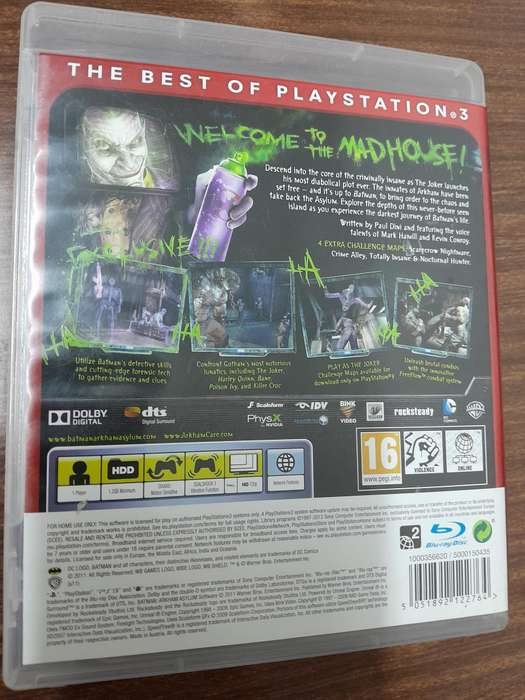 Batman Arkham Asylum: Game of the Year Edition - Essentials (PS3 Game)