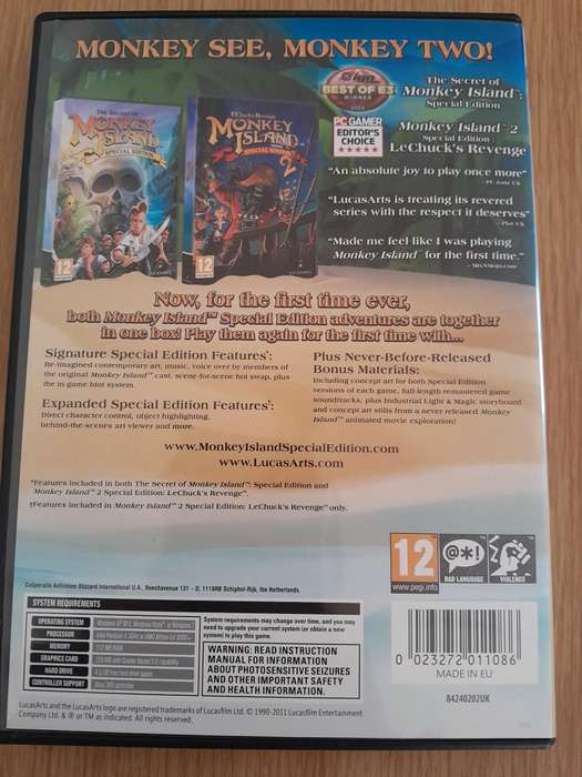 Monkey Island Special Edition Collection