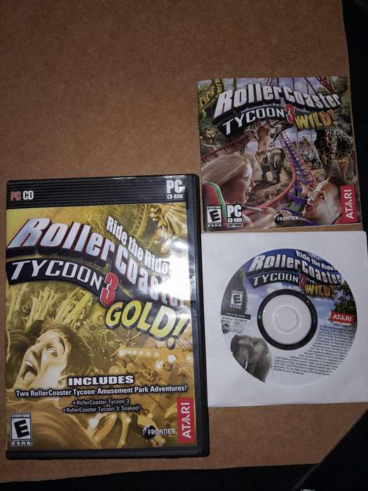 Rollercoaster Tycoon 3 Gold Edition - Ride the Ride with Expansion Wild