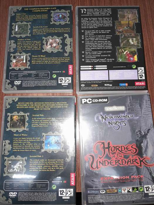 Forgotten Realms Delux Edition - Baldurs Gate 1 &2 , Neverwinter Nights + Expan & Icewind Dale 1 & 2