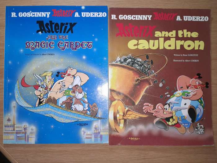 Asterix & Obelix Comic Bundle (The Magic Carpet & The Cauldron)