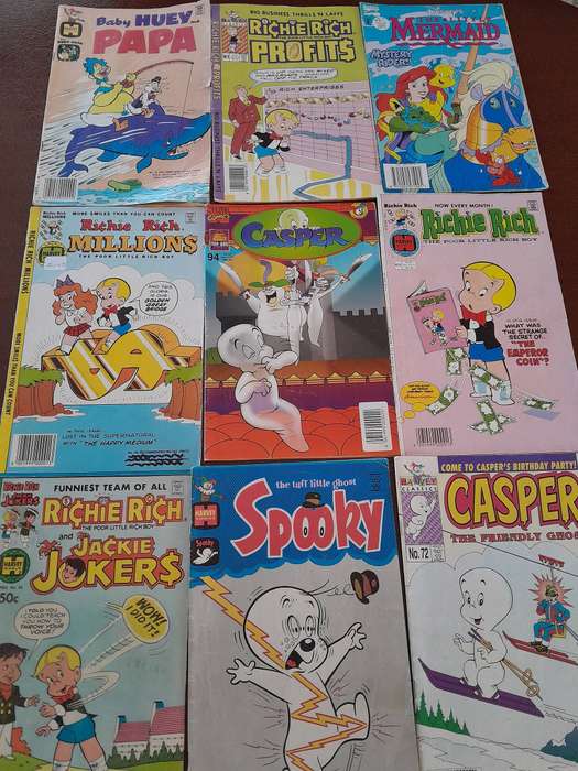 Comic Bundle (Harvey Comics, Casper and Little Mermaid)
