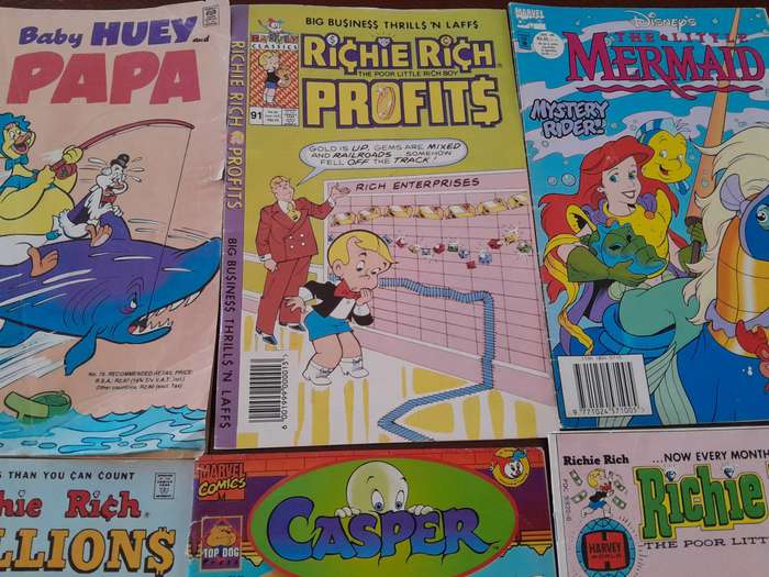 Comic Bundle (Harvey Comics, Casper and Little Mermaid)