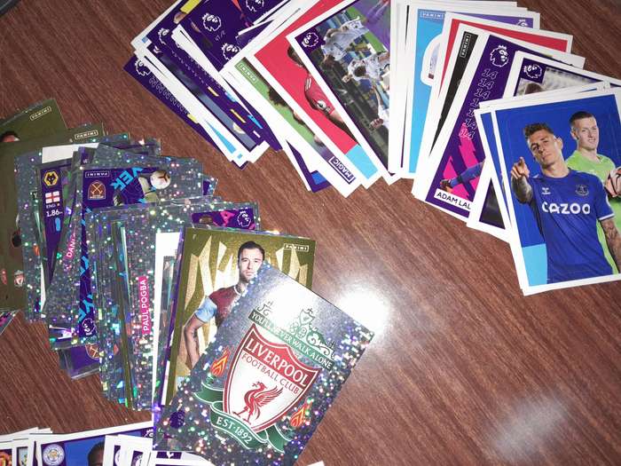 Panani Premier League 2021 Soccer Sticker Bundle