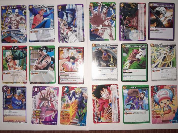 Japanese One Piece Anime Card Lot v4
