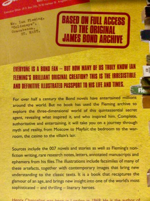 JAMES BOND THE MAN AND HIS WORLD Softcover Book